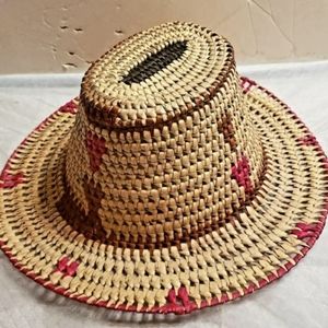 Hand made woven hat